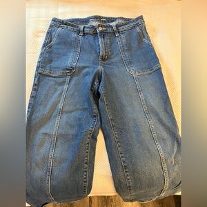 Old Navy Dark Blue High-Rise OG Loose Denim Jeans